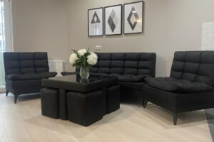 სათავსოანი სამეული ლატექსის გუპკით შანელის ზედაპირით თბილისში მიწოდებით